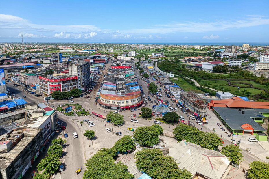 Panorama della città di Beira